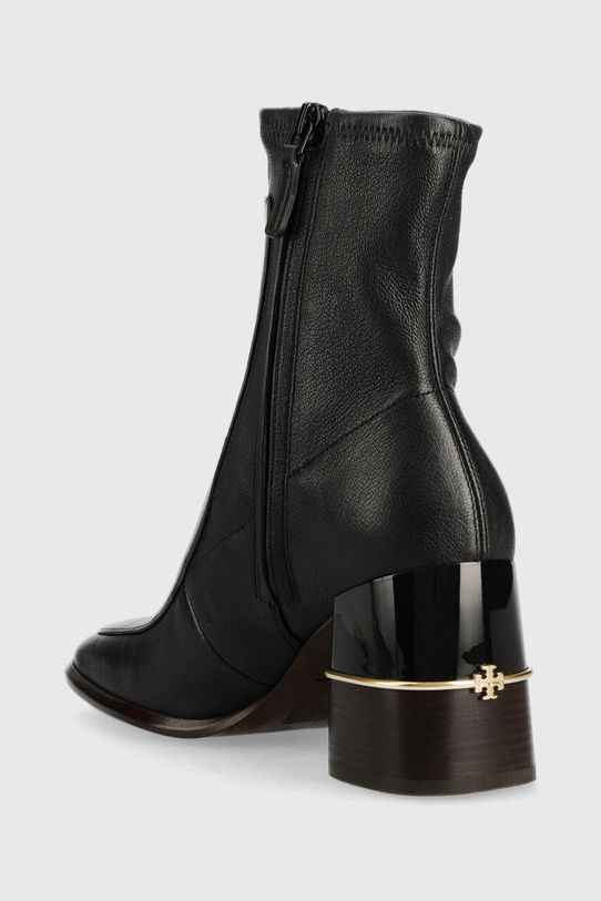 Încălțăminte Tory Burch cizme de piele 142203.006 negru