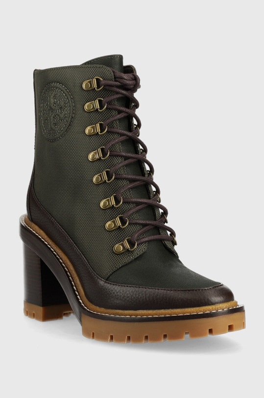 Tory Burch botki Miller 85311.200 zielony AA00