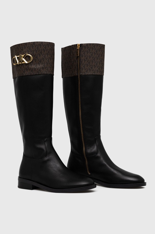 Ботуши MICHAEL Michael Kors 40F2PKFB6L.007 черен AW22