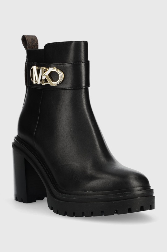 Kožené kotníkové boty MICHAEL Michael Kors 40F2PKME7L.007 černá AW22