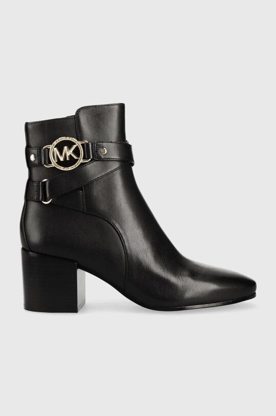 Δερμάτινες μπότες MICHAEL Michael Kors Rory 5-8 cm μαύρο 40F2ROME7L.001
