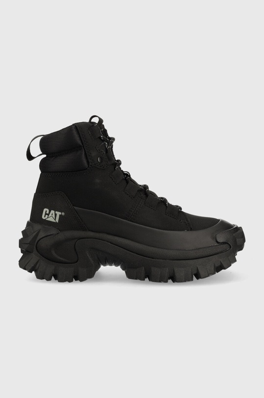 CAT Footwear buty Trespass Galosh Wp imitacja skóry licowej czarny P110535.BLACK