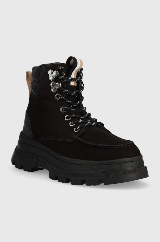 BOSS bocanci de piele Foster 50481078.001 negru AW22