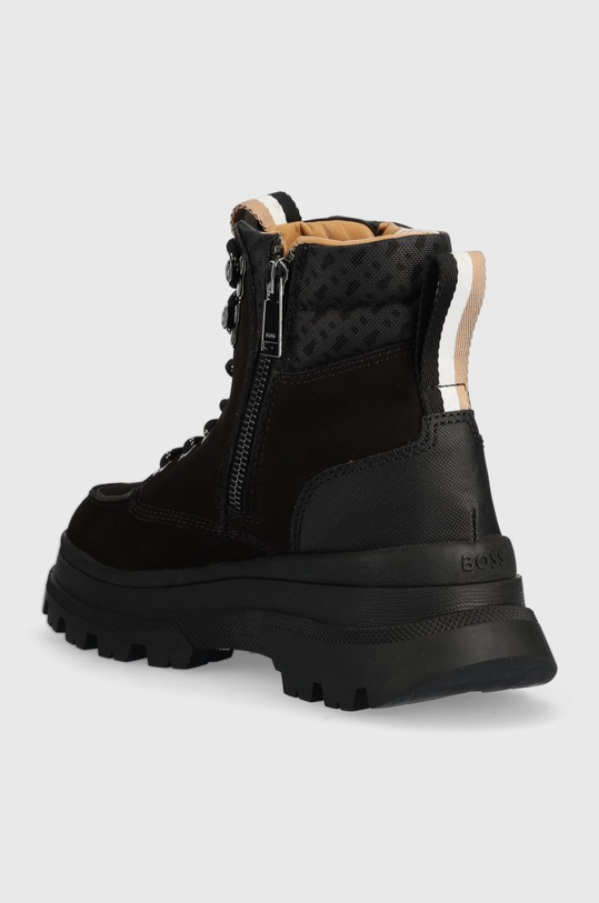 Încălțăminte BOSS bocanci de piele Foster 50481078.001 negru