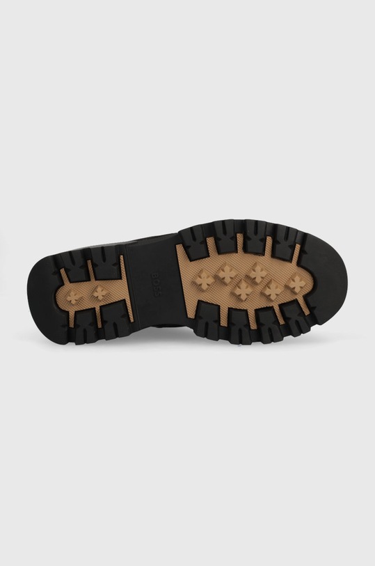BOSS bocanci de piele Foster 50481078.001 negru
