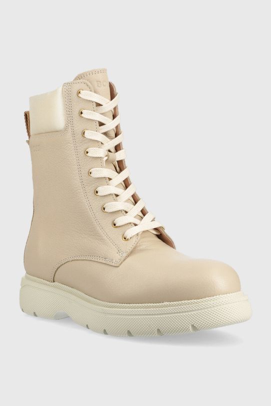 Kožené workery BOSS Jacob 50481532.278 béžová AW22