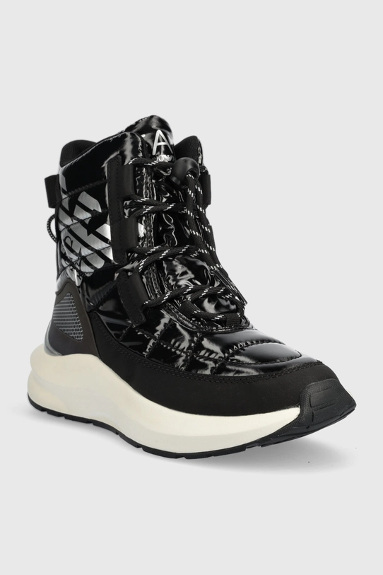 Čizme za snijeg EA7 Emporio Armani Snow Boot X8M005.XK308.R655 crna AW22