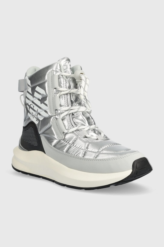 EA7 Emporio Armani cizme de iarna Snow Boot X8M005.XK308.R656 argintiu AW22