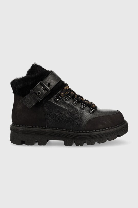 Pinko cizme de piele Ortica pana la 5 cm negru 1H2131.A07H.Z99