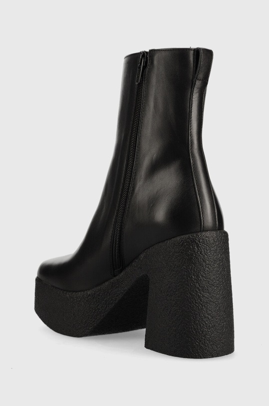 Obuwie Pinko botki skórzane Coriandolo 1H213C.A072.Z99 czarny