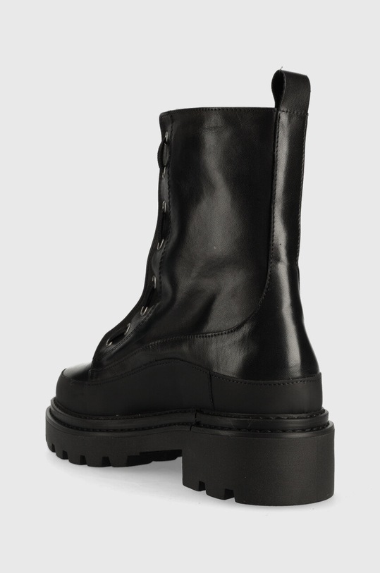Încălțăminte Pinko cizme de piele Timo 1H213E.A076.Z99 negru