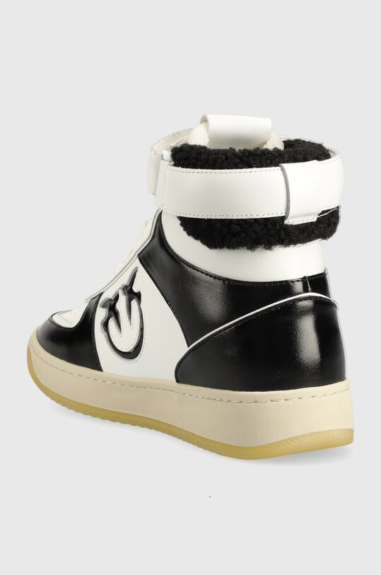 Boty Sneakers boty Pinko Midi Basket Hi 1H214T.A08U.ZZ1 bílá
