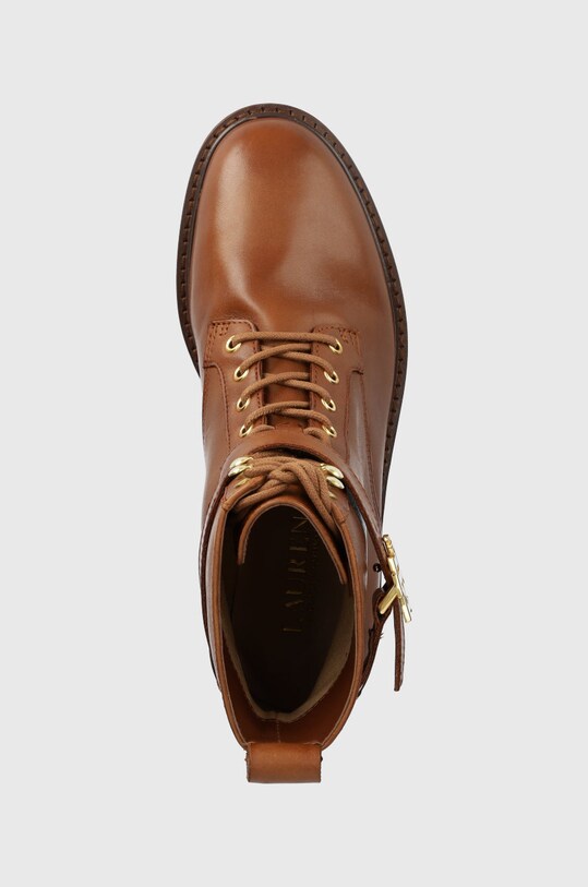 Шкіряні черевики Lauren Ralph Lauren Elridge коричневий 802838413002.270