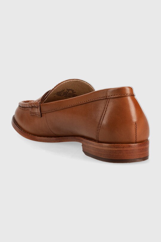 Încălțăminte Lauren Ralph Lauren mocasini de piele Wynnie 802875318002.270 maro