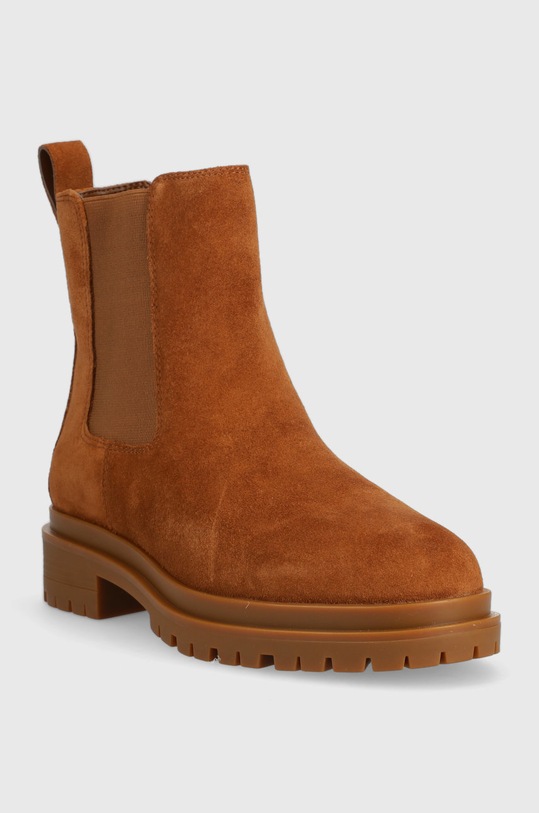 Lauren Ralph Lauren sztyblety zamszowe 802882380002.200 brązowy AW22