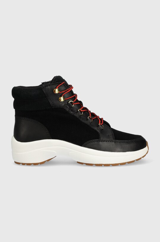 Шкіряні черевики Lauren Ralph Lauren Wpsuede Rylee без утеплення чорний 802875308002.001