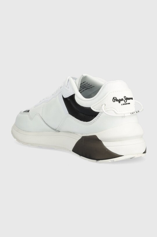 Boty Kožené sneakers boty Pepe Jeans PLS31390.800 bílá