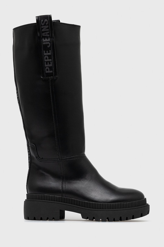 Pepe Jeans cizme Bettle Handler pana la 5 cm negru PLS50461.999