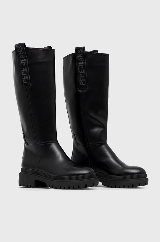 Pepe Jeans cizme Bettle Handler PLS50461.999 negru AW22
