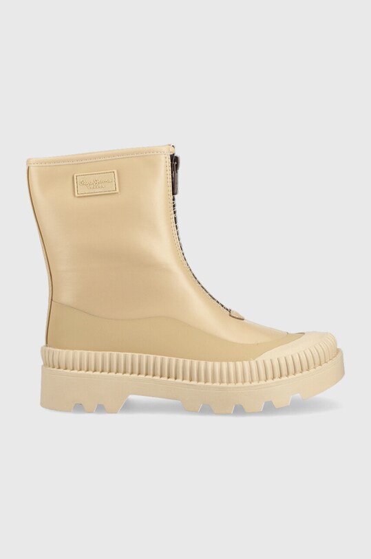 Pepe Jeans botki nieocieplane beżowy PLS50467.808