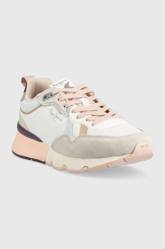 Sneakers boty Pepe Jeans Britt Pro Soft W PLS31415.800 bílá AW22