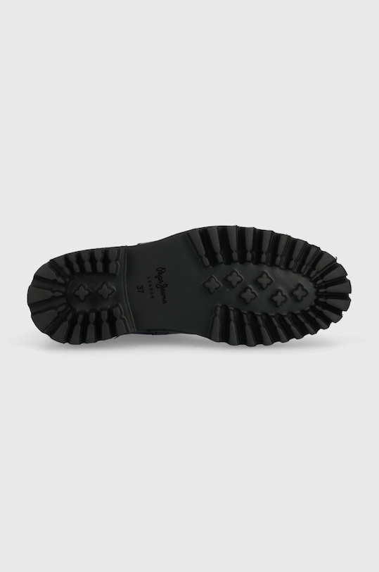 Pepe Jeans ghete chelsea de piele PLS50452.999 negru