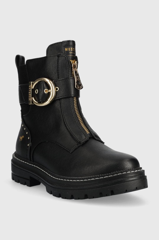 Mustang botki 1398515.9 czarny AW22