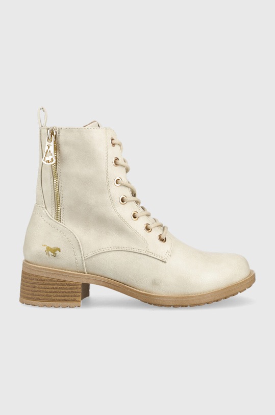 Gležnjače Mustang na patentni zatvarač siva 1402502.203