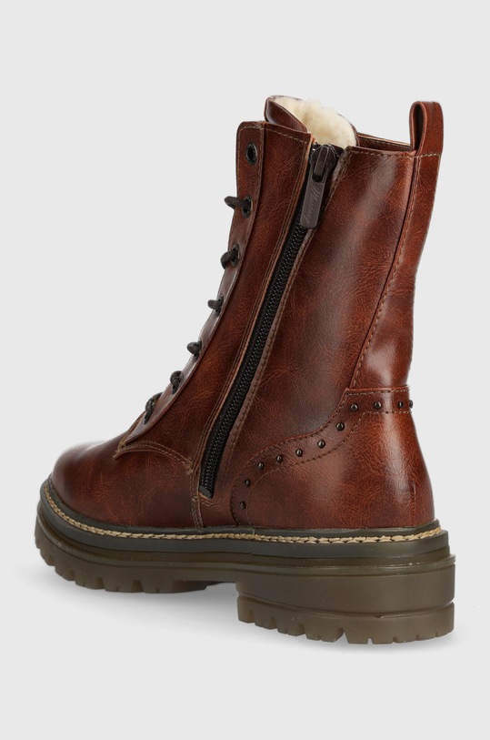 Obuwie Mustang workery 1404601.301 brązowy