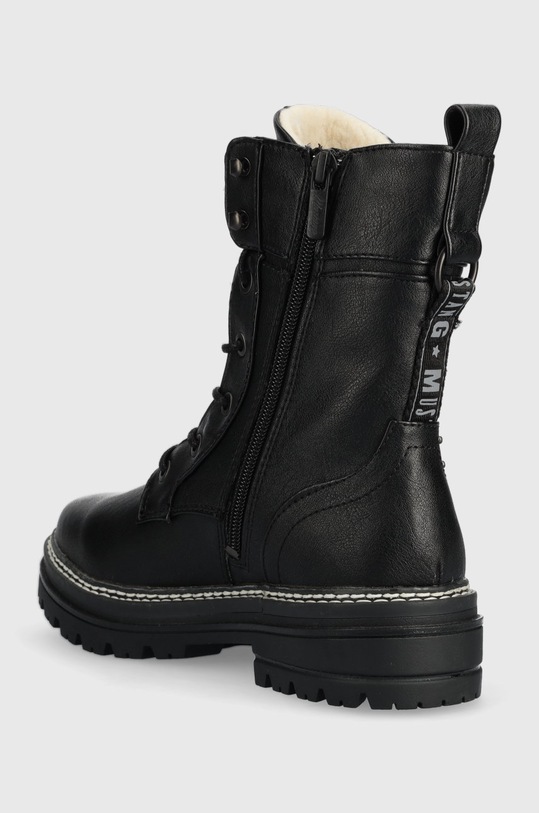 Obuwie Mustang workery 1404602.9 czarny