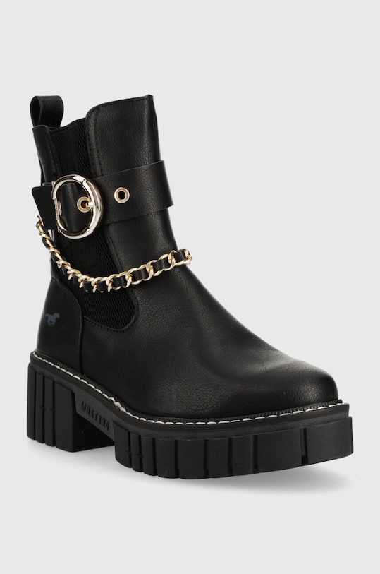 Μπότες τσέλσι Mustang 1447502.9 μαύρο AW22