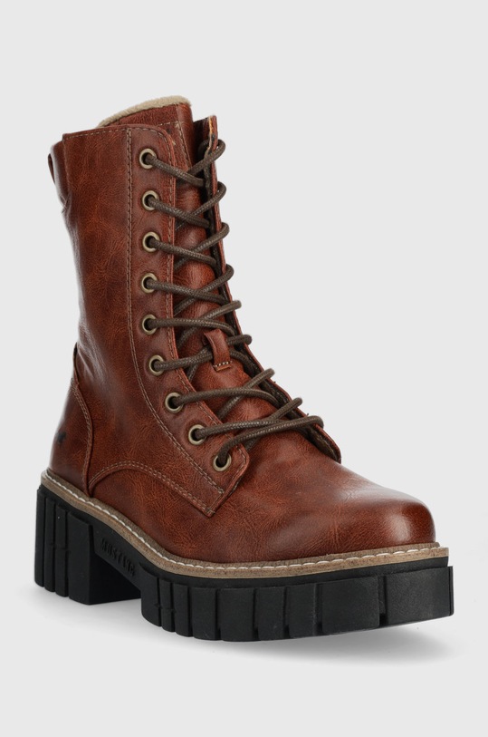 Nízké kozačky Mustang 1447506.307 hnědá AW22