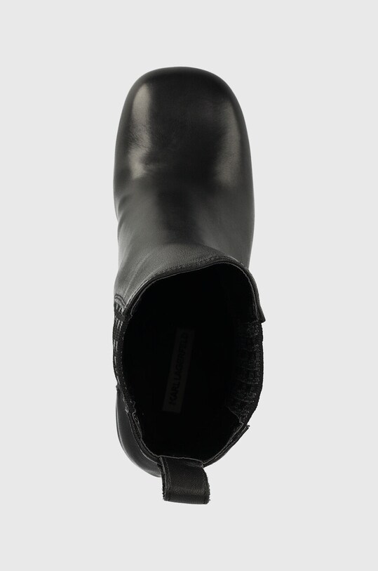 Karl Lagerfeld sztyblety skórzane LAVINIA III czarny KL39940.000