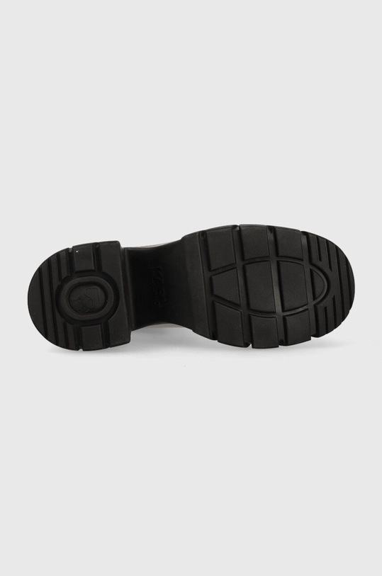 Kožené kotníkové boty Karl Lagerfeld Bridger KL42260.011 bílá