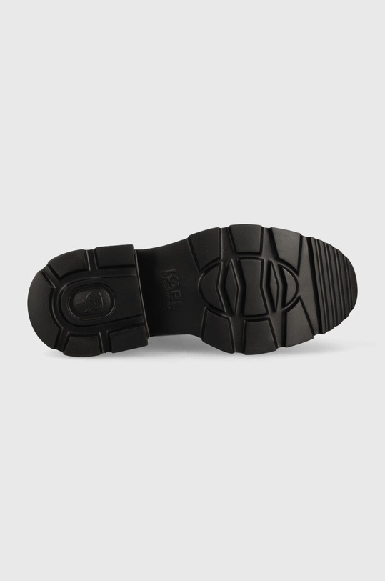 Δερμάτινες μπότες τσέλσι Karl Lagerfeld Danton KL45065.044 καφέ