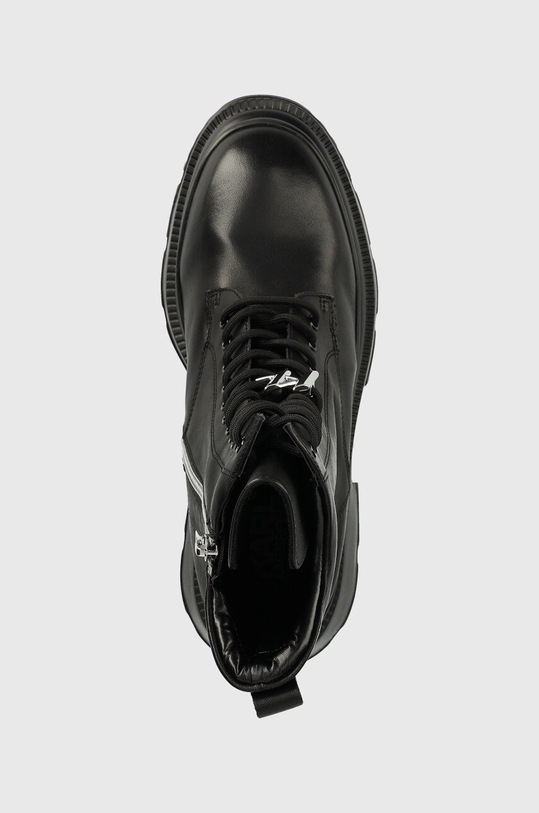 Kožené workery Karl Lagerfeld Danton černá KL45071.000