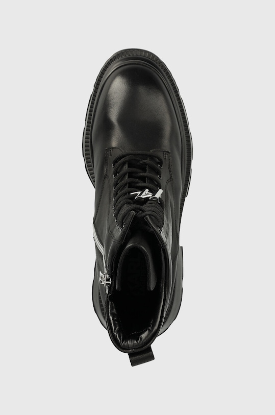 Kožené workery Karl Lagerfeld Danton černá KL45071.000