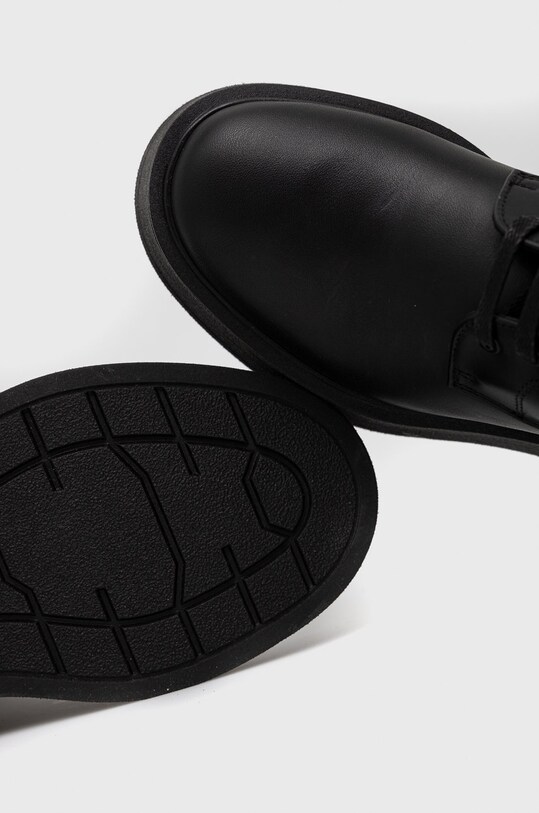 Kožené členkové topánky Karl Lagerfeld ZEPHYR KL42475.000 čierna