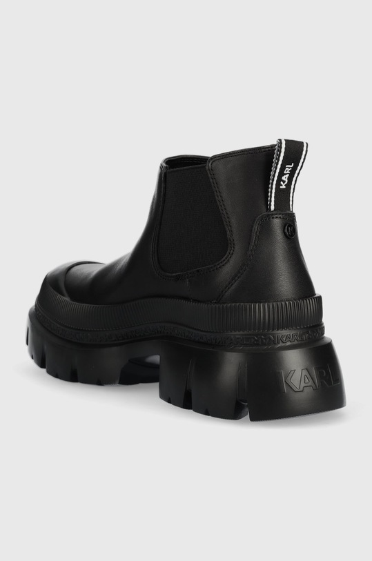 Boty Boty s gumou Karl Lagerfeld Trekka Max KL43530.000 černá