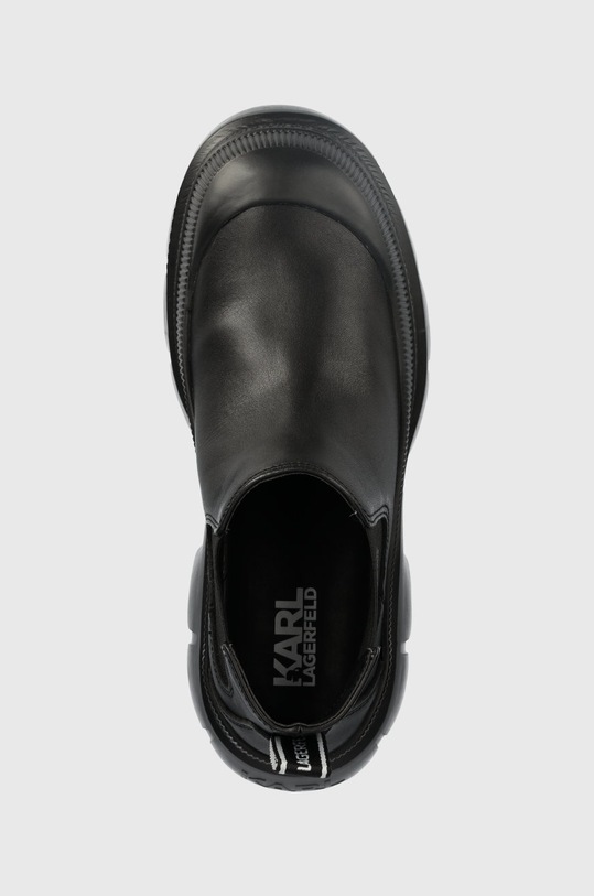 Boty s gumou Karl Lagerfeld Trekka Max černá KL43530.000