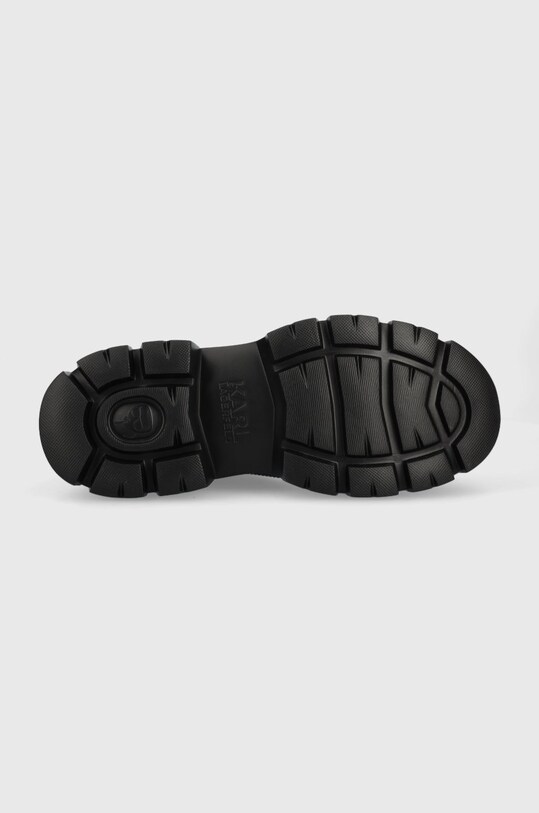Boty s gumou Karl Lagerfeld Trekka Max KL43530.000 černá