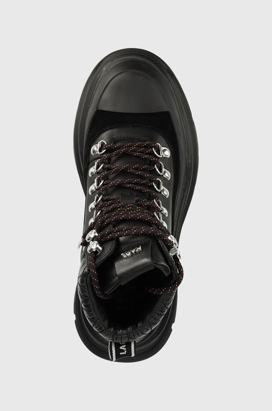 Karl Lagerfeld sneakersy LUNA czarny KL42955.400