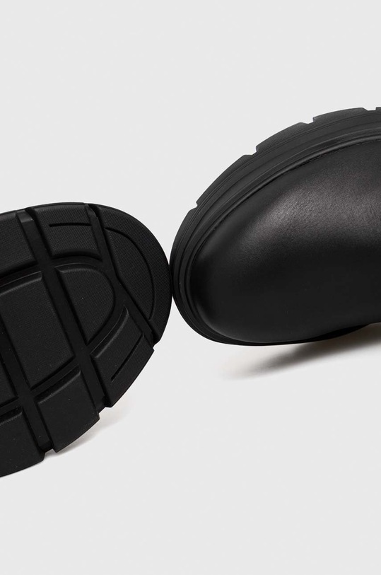 Kožené kozačky Karl Lagerfeld Luna Ii KL42995.000 černá