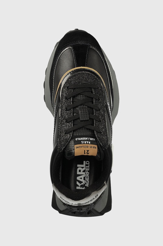 Karl Lagerfeld sneakersy ZONE czarny KL62930W.30X