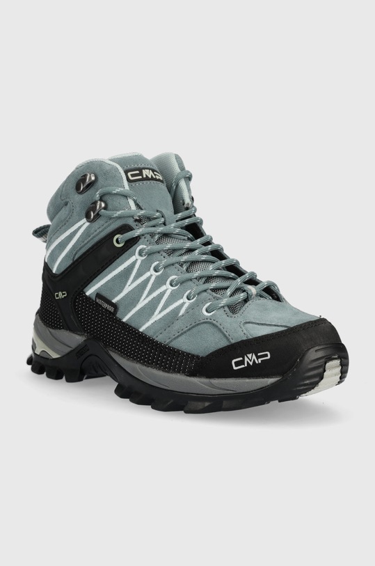 CMP pantofi Rigel Mid Waterproof 3Q12946.E111 verde AW22