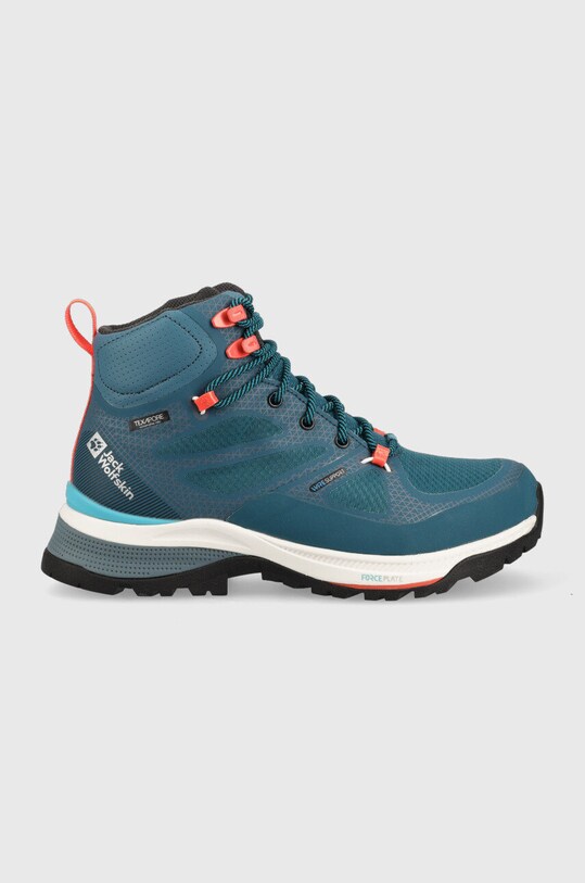 Παπούτσια Jack Wolfskin Force Striker Texapore Mid συνθετικό τιρκουάζ 4038873