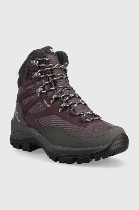 Jack Wolfskin buty Rebellion Guide Texapore Mid 4053801 fioletowy AW22