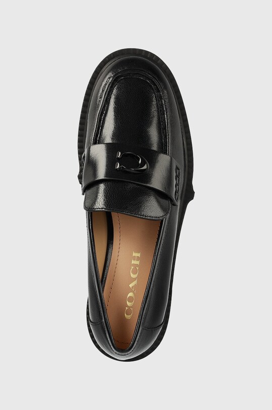 Coach mocasini de piele Leah Loafer Leah negru CB990.BLK