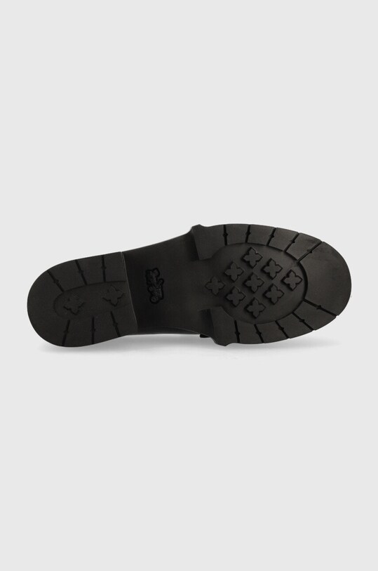 Coach mocasini de piele Leah Loafer Leah CB990.BLK negru