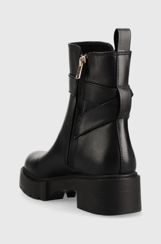 Обувь Кожаные полусапожки Coach Lacey Leather Bootie CB995.BLK чёрный